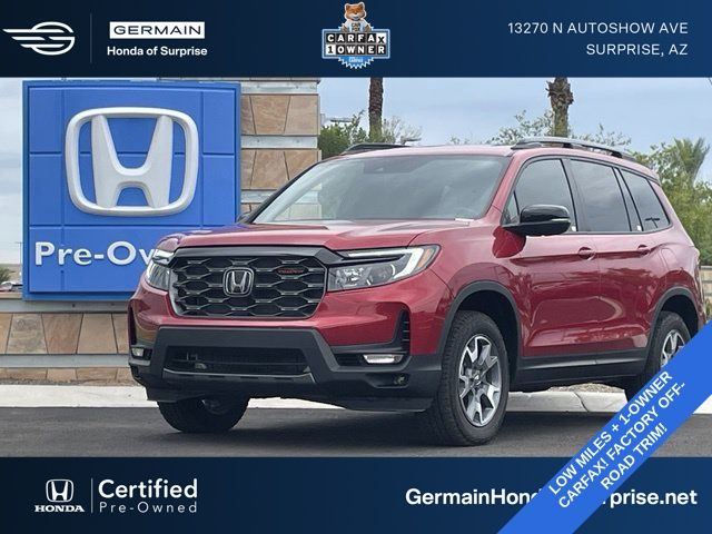 2023 Honda Passport Rojo (Radiant Red Metallic II) SUV/Crossover Tracción en las cuatro ruedas 9 velocidades Automática