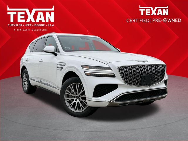 2025 Genesis GV80 2.5T White at Bayshore Chrysler Jeep Dodge Ram