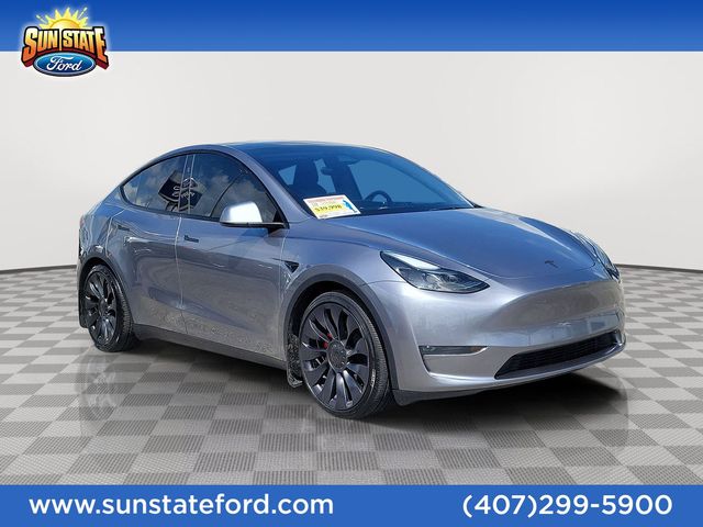 Stealth Gray 2024 Tesla Model Y SUV / Crossover All-Wheel Drive 1-Speed Automatic