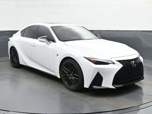 Ultra White 2023 Lexus IS 350 F Sport RWD Sedan Rear-Wheel Drive 8-Speed Automatic