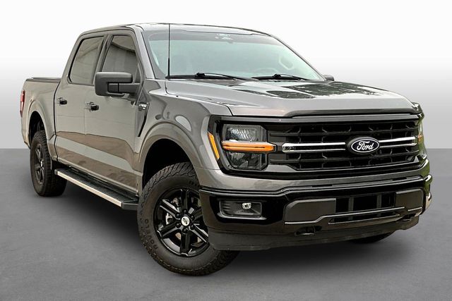 Gray 2025 Ford F-150 Pickup Truck Four-Wheel Drive Automatic