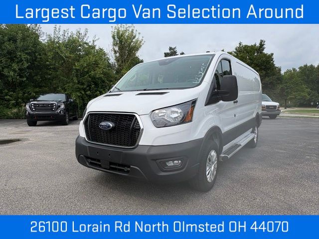 Oxford White 2025 Ford Transit Cargo Van Rear-Wheel Drive