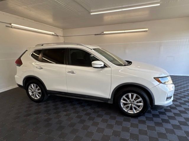 Glacier White 2020 Nissan Rogue SUV / Crossover Front-Wheel Drive Continuously Variable Transmission