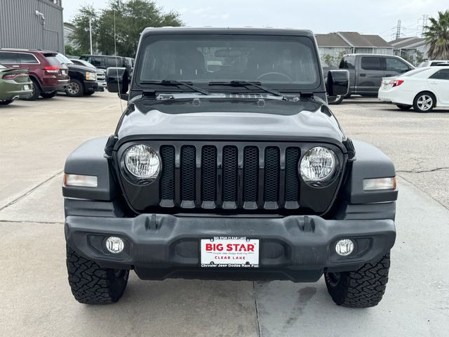2022 Jeep Wrangler Unlimited Sport S Black at Wharton Ford