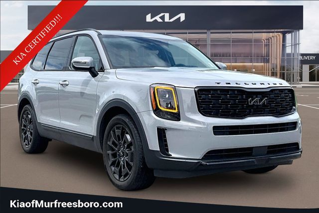 Wolf Gray 2022 Kia Telluride EX AWD SUV / Crossover All-Wheel Drive 8-Speed Automatic