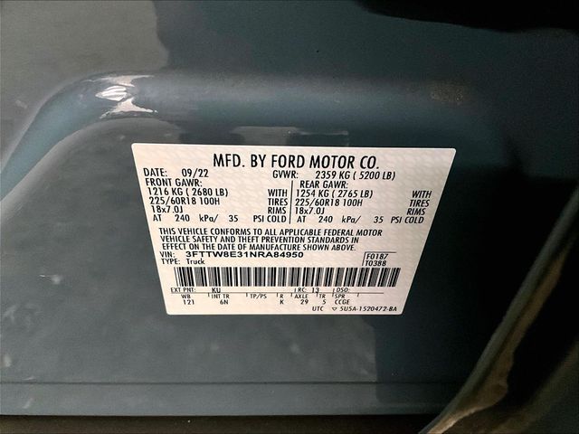 2022 Ford Maverick Lariat Blue at Grove City Ford