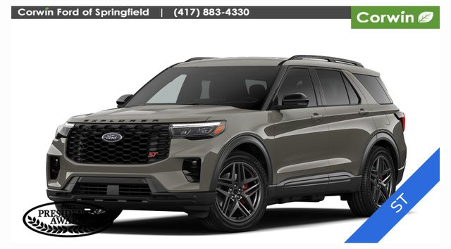 Gray 2026 Ford Explorer SUV / Crossover All-Wheel Drive Automatic