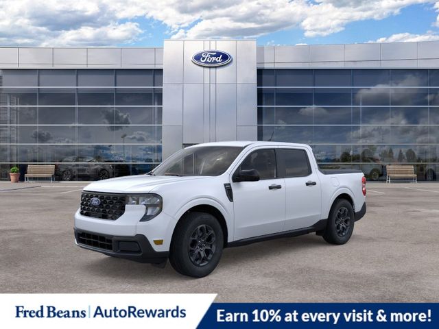 Space White Metallic 2025 Ford Maverick Pickup Truck All-Wheel Drive 8-Speed Automatic
