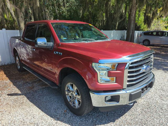 Ruby Red Metallic 2015 Ford F-150 Pickup Truck Four-Wheel Drive 6-Speed Automatic