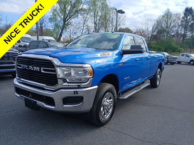 Hydro Blue Pearlcoat 2020 RAM 2500 Big Horn Crew Cab LB 4WD Pickup Truck Four-Wheel Drive 8-Speed Automatic