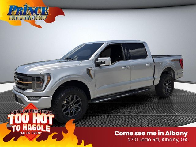 Silver Metallic 2023 Ford F-150 Pickup Truck Four-Wheel Drive Automatic