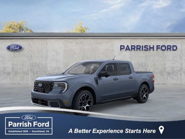 Blue (Azure Gray Metallic Tri-Coat) 2026 Ford Maverick Lariat SuperCrew AWD Pickup Truck All-Wheel Drive Continuously Variable Transmission