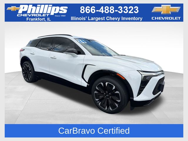 Summit White 2024 Chevrolet Blazer EV SUV / Crossover All-Wheel Drive 1-Speed Automatic
