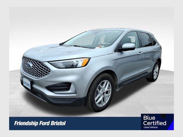 Silver Metallic 2024 Ford Edge SEL AWD SUV / Crossover All-Wheel Drive 8-Speed Automatic