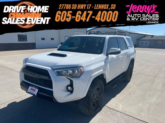 White 2019 Toyota 4Runner TRD Pro 4WD SUV / Crossover Four-Wheel Drive 5-Speed Automatic Overdrive