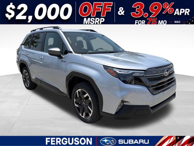 Ice Silver Metallic 2026 Subaru Forester Hybrid SUV / Crossover All-Wheel Drive Continuously Variable Transmission
