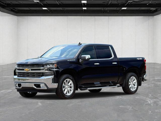 Black 2019 Chevrolet Silverado 1500 Pickup Truck Four-Wheel Drive Automatic