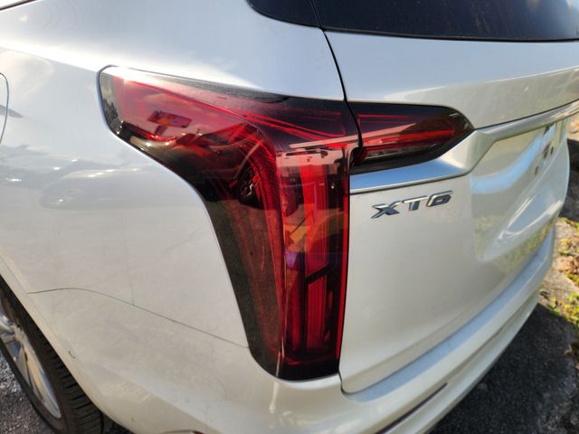 2022 Cadillac XT6 Premium Luxury White at EAG Ford Navasota