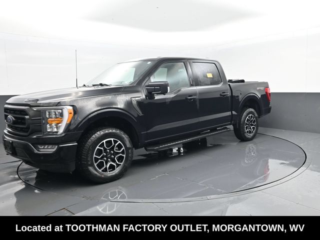 Black 2023 Ford F-150 Pickup Truck Four-Wheel Drive Automatic
