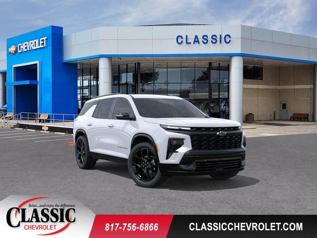 Polar White Tricoat 2026 Chevrolet Traverse SUV / Crossover Four-Wheel Drive 8-Speed Automatic