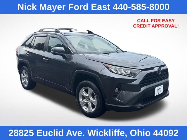 Magnetic Gray Metallic 2019 Toyota RAV4 SUV / Crossover All-Wheel Drive 8-Speed Automatic
