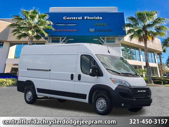 Bright White Clearcoat 2025 RAM ProMaster Van Front-Wheel Drive 9-Speed Automatic