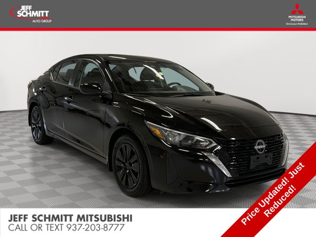 Super Black 2025 Nissan Sentra Sedan Front-Wheel Drive Continuously Variable Transmission