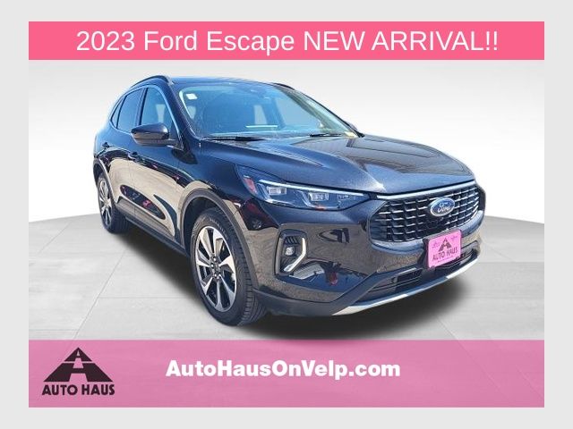 Agate Black Metallic 2023 Ford Escape SUV / Crossover All-Wheel Drive 8-Speed Automatic