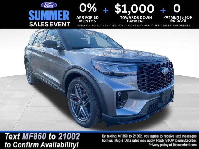 Carbonized Gray Metallic 2026 Ford Explorer SUV / Crossover All-Wheel Drive Automatic