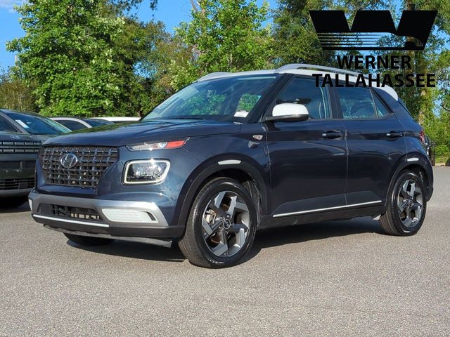 Denim w/White Roof 2024 Hyundai Venue Limited FWD SUV / Crossover Front-Wheel Drive Continuously Variable Transmission