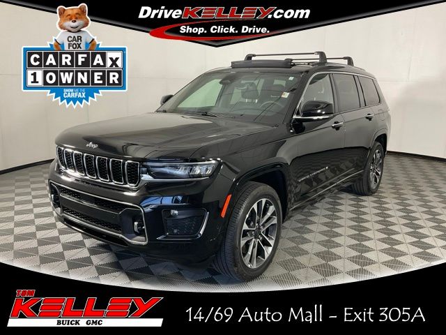 Diamond Black Crystal Pearlcoat 2023 Jeep Grand Cherokee L SUV / Crossover Four-Wheel Drive 8-Speed Automatic