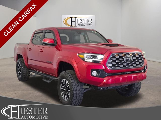 Barcelona Red Metallic 2021 Toyota Tacoma Pickup Truck Four-Wheel Drive 6-Speed Automatic