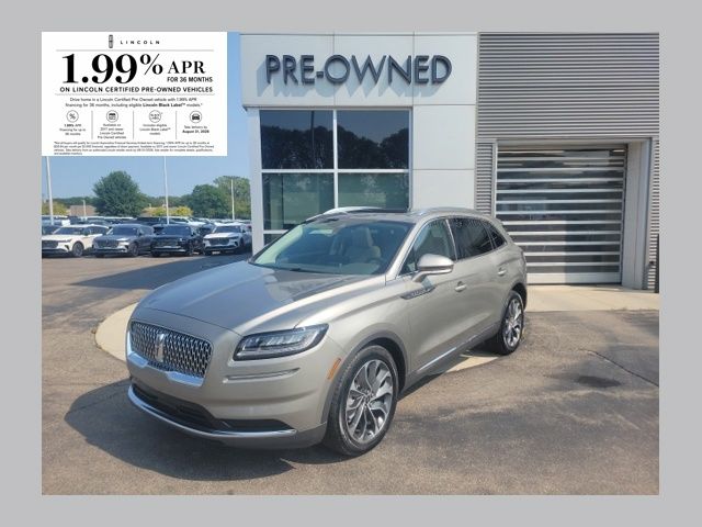 Sandstone Metallic 2023 Lincoln Nautilus SUV / Crossover All-Wheel Drive 8-Speed Automatic