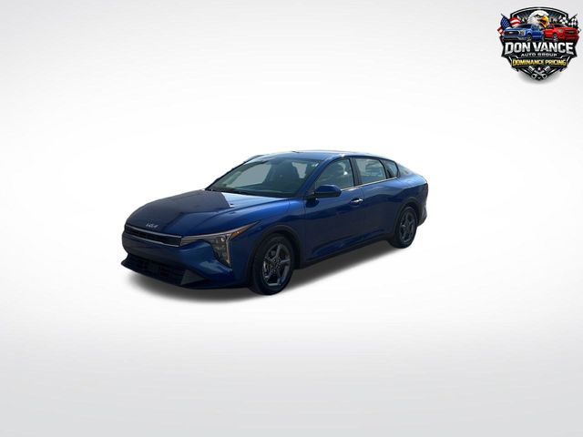 Deep Sea Blue 2025 Kia K4 Sedan Front-Wheel Drive Continuously Variable Transmission