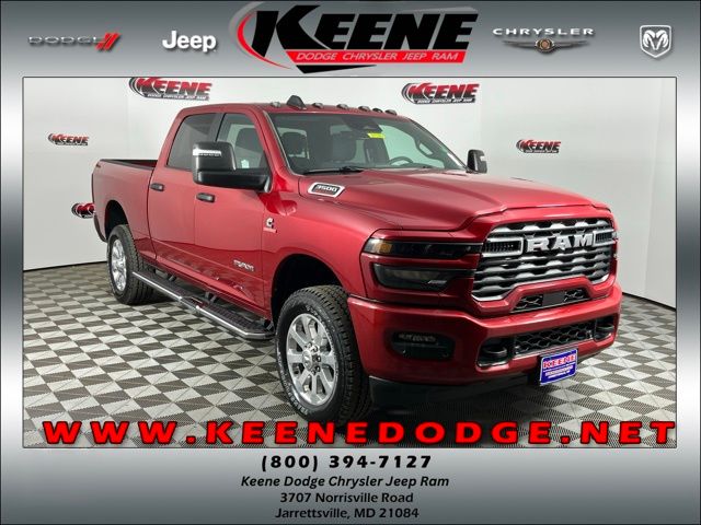 Molten Red Pearlcoat 2026 RAM 3500 Pickup Truck Four-Wheel Drive 8-Speed Automatic