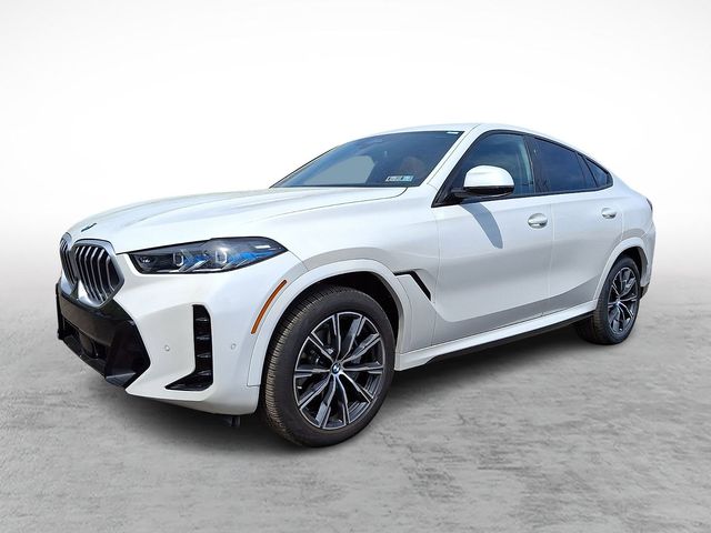 Mineral White Metallic 2024 BMW X6 xDrive40i AWD SUV / Crossover All-Wheel Drive 8-Speed Automatic