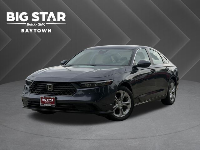 2024 Honda Accord LX Gray at Classic Elite Chevrolet Sugar Land