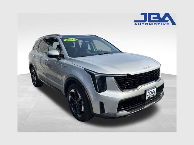 Silky Silver 2025 Kia Sorento Hybrid SUV / Crossover All-Wheel Drive 6-Speed Automatic