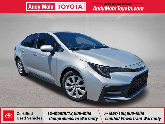 Classic Silver Metallic 2022 Toyota Corolla Sedan Front-Wheel Drive 6-Speed Manual