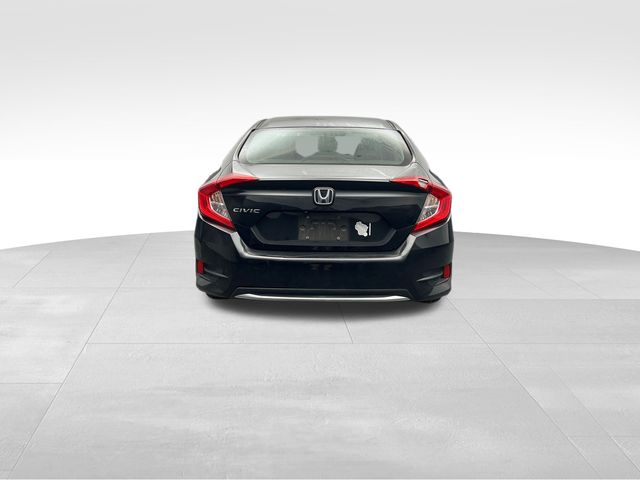 2020 Black Honda Civic LX FWD Sedan