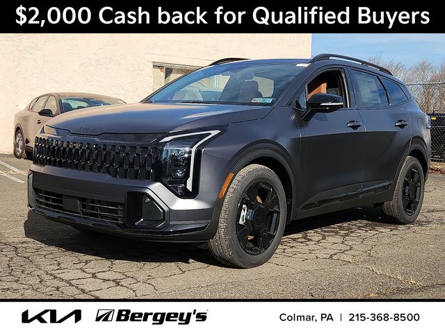 Panthera Metal Matte 2026 Kia Sportage X-Line AWD SUV / Crossover All-Wheel Drive 8-Speed Automatic