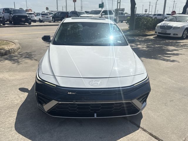 2025 Hyundai Elantra N Line White at Emmons Autoplex