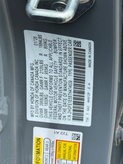 Used 2026 Honda Civic Si Sedan