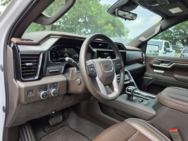 2024 GMC Sierra 1500 Denali White at Wharton Ford