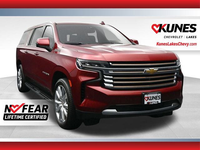 Cherry Red Tintcoat 2022 Chevrolet Suburban SUV / Crossover Four-Wheel Drive Automatic