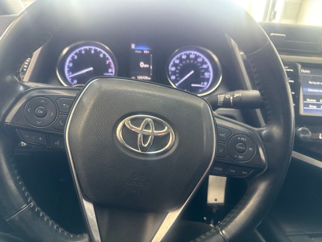 2018 Toyota Camry SE Blue at Cook Ford