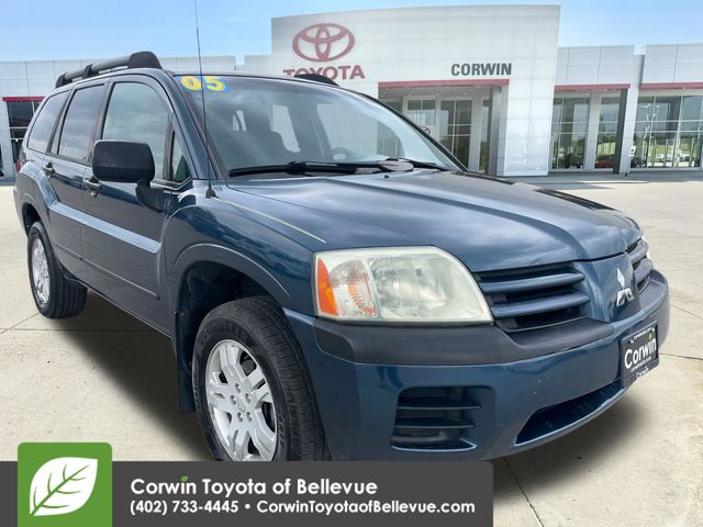Gray (Torched Steel Blue Pearl) 2005 Mitsubishi Endeavor LS AWD SUV / Crossover All-Wheel Drive 4-Speed Automatic Overdrive