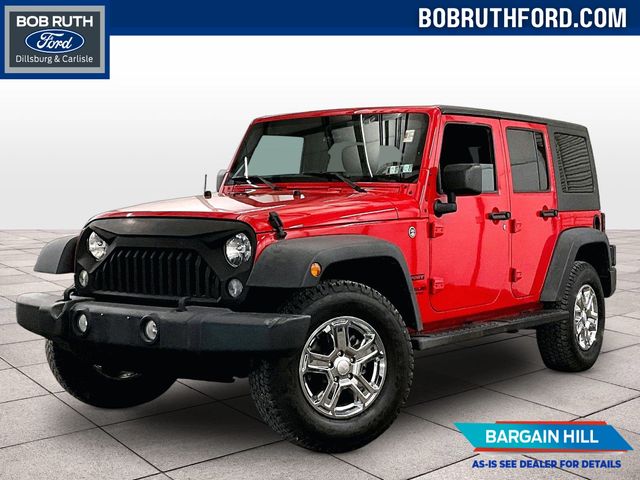 2017 Jeep Wrangler Unlimited Sport Red at Auto Express Mitsubishi