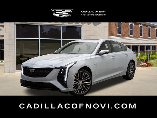 Vibrant White Tricoat 2026 Cadillac CT5 Premium Luxury AWD Sedan All-Wheel Drive Automatic