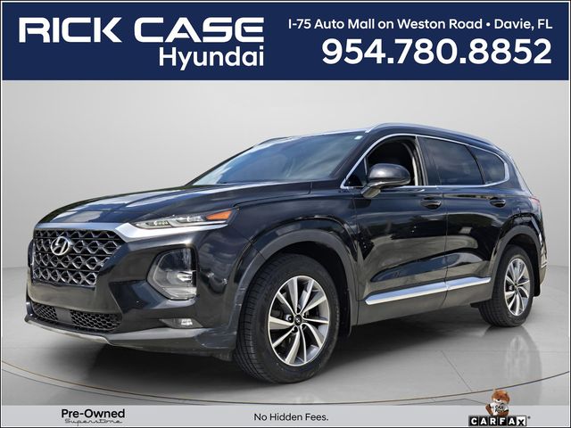 Twilight Black 2020 Hyundai Santa Fe SUV / Crossover Front-Wheel Drive 8-Speed Automatic